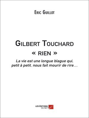 cover image of Gilbert Touchard « rien »